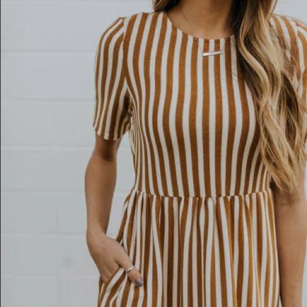 Roolee Striped MOM Dress
